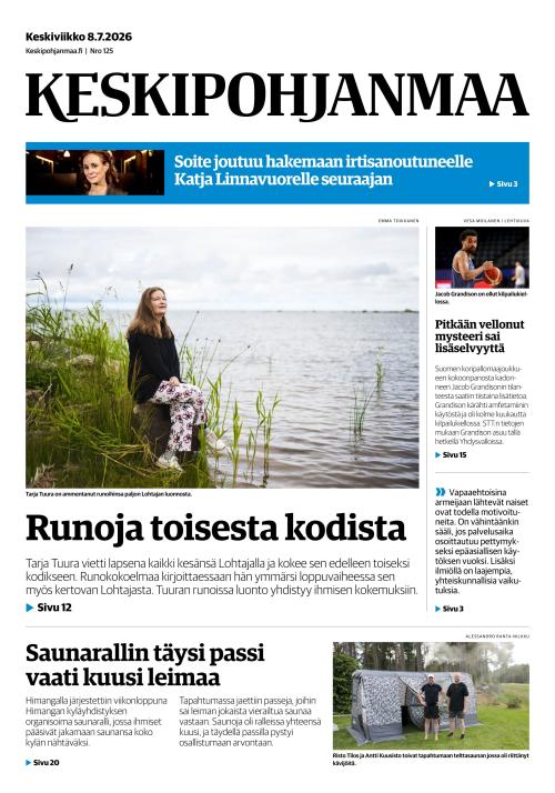 Keskipohjanmaa 8.7.2026