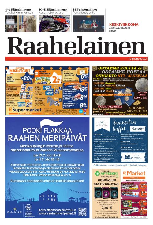 Raahelainen 8.7.2026