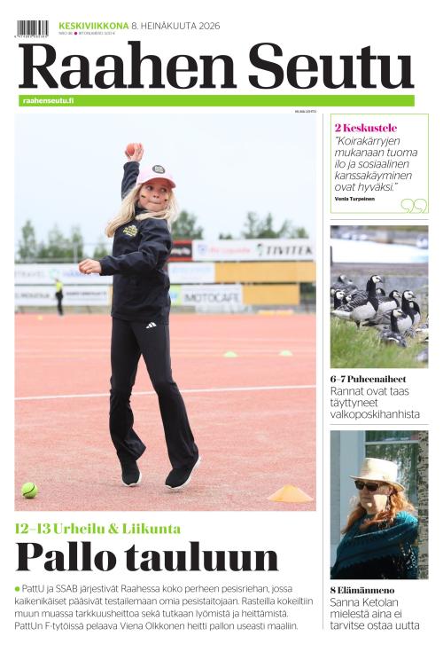 Raahen Seutu 8.7.2026