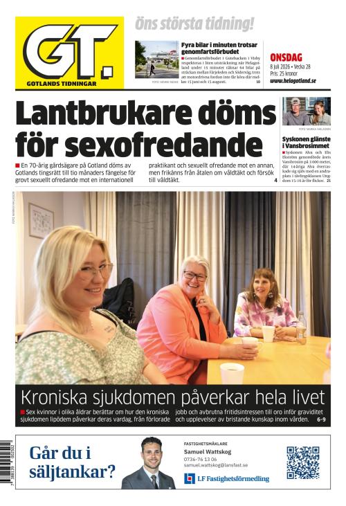 Gotlands Tidningar 8.7.2026