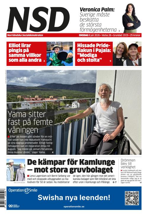Norrländska Socialdemokraten 8.7.2026
