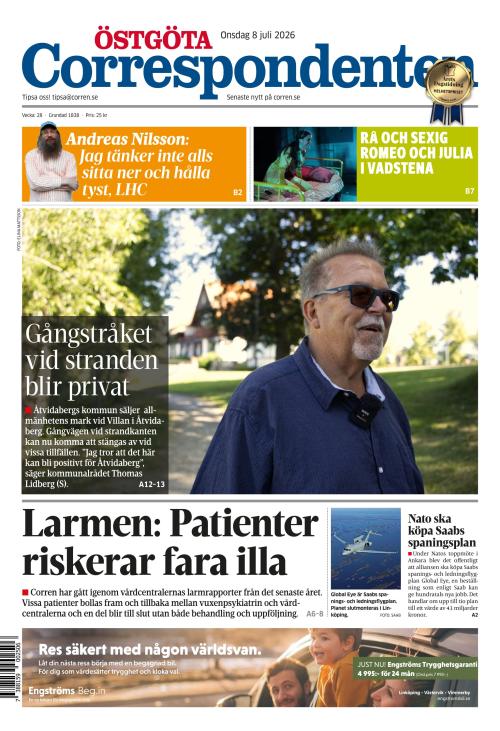 Östgöta Correspondenten 8.7.2026