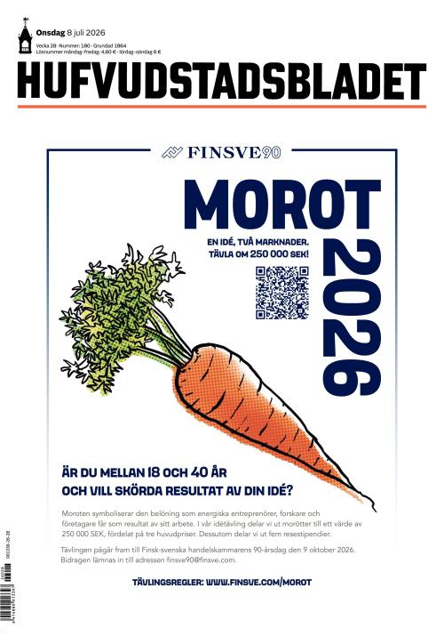 Hufvudstadsbladet 8.7.2026