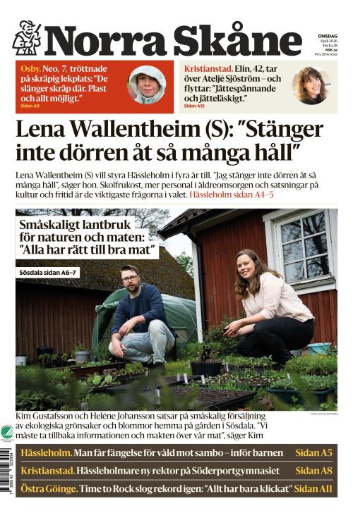Norra Skåne 8.7.2026