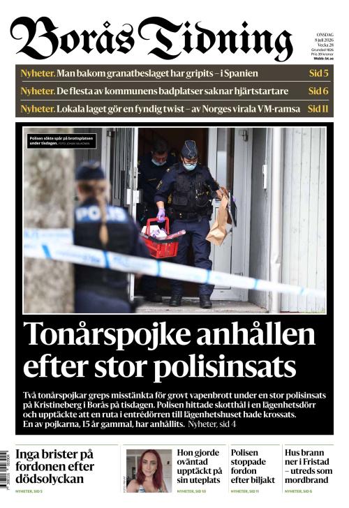 Borås Tidning 8.7.2026
