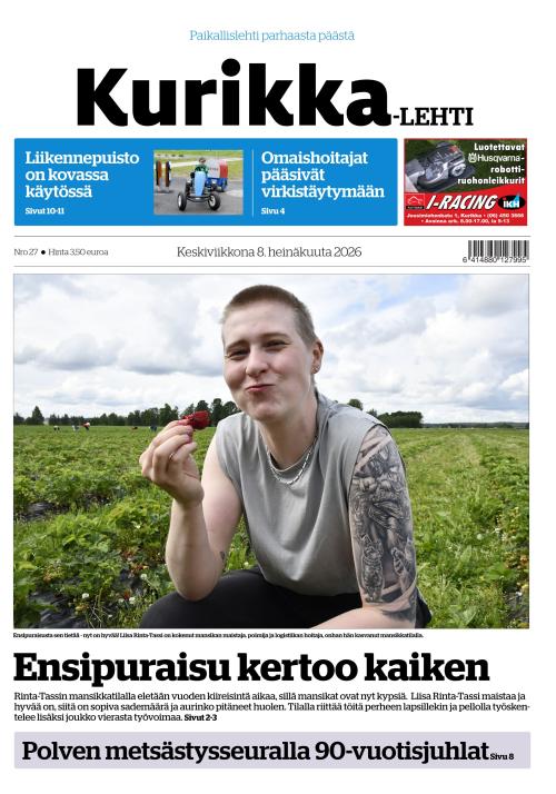 Kurikka-lehti 8.7.2026