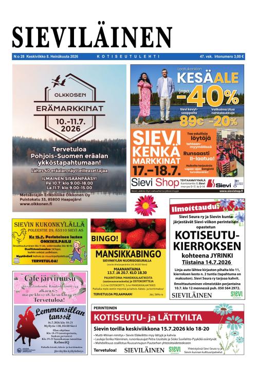 Sieviläinen 8.7.2026