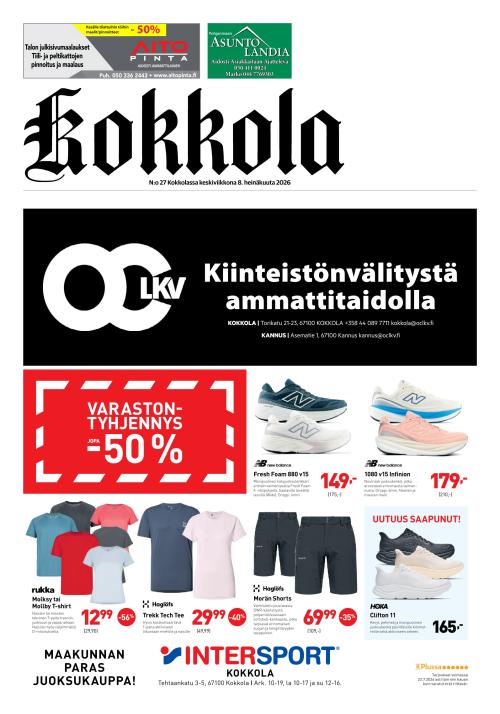 Kokkola-lehti 8.7.2026