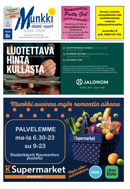 Munkki-lehti 9.7.2026