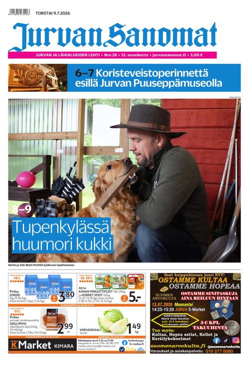 Jurvan Sanomat 9.7.2026