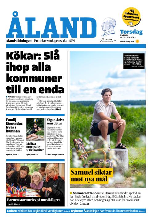 Ålandstidningen 9.7.2026