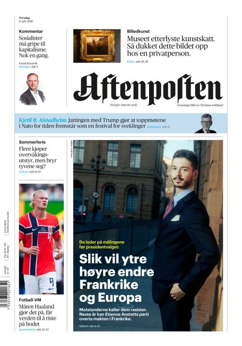 Aftenposten 9.7.2026