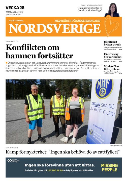Nordsverige 9.7.2026