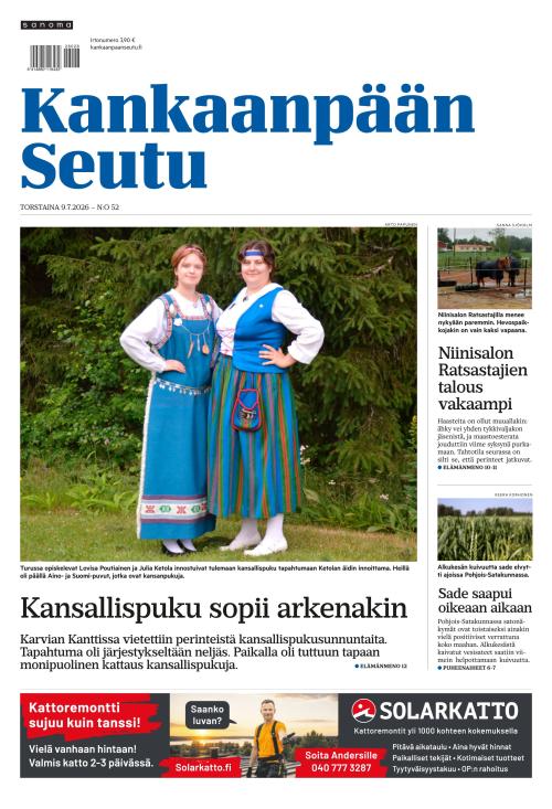Kankaanpään Seutu 9.7.2026