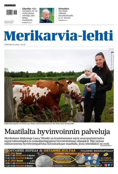 Merikarvia-lehti 9.7.2026