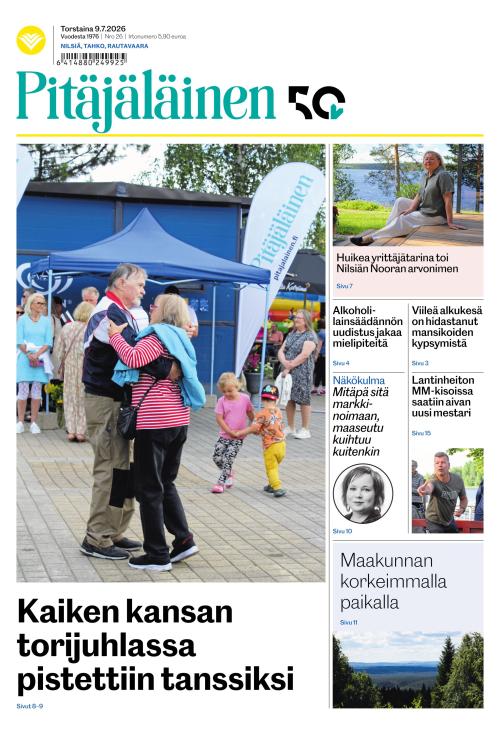 Pitäjäläinen 9.7.2026