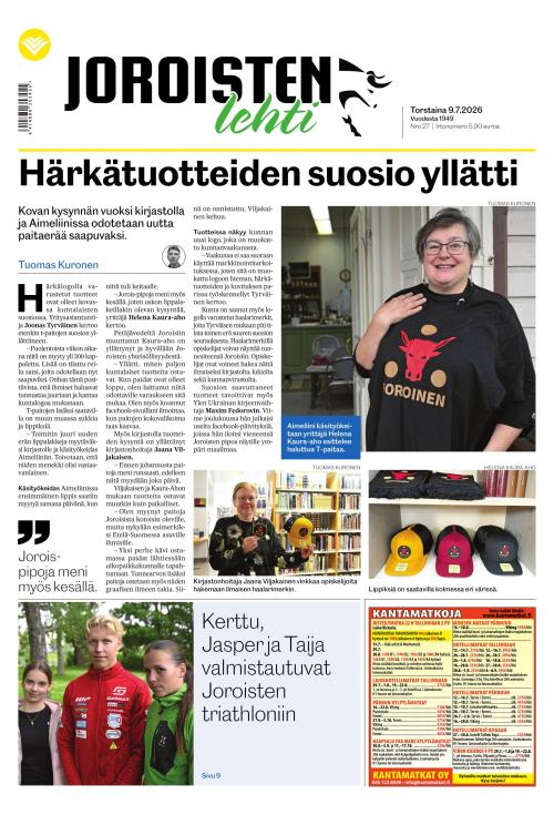 Joroisten Lehti 9.7.2026