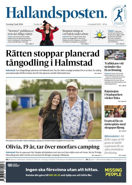 Hallandsposten 9.7.2026