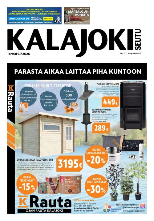 Kalajokiseutu 9.7.2026