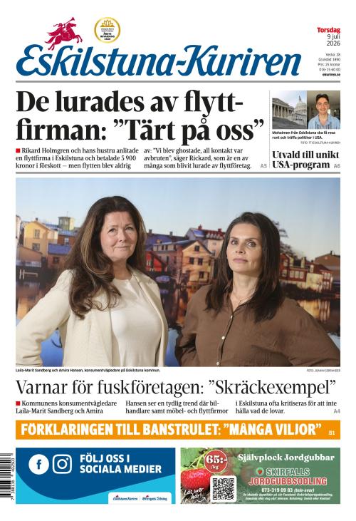 Eskilstuna-Kuriren 9.7.2026