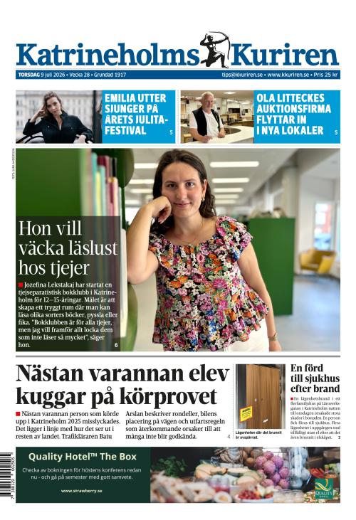 Katrineholms-Kuriren 9.7.2026