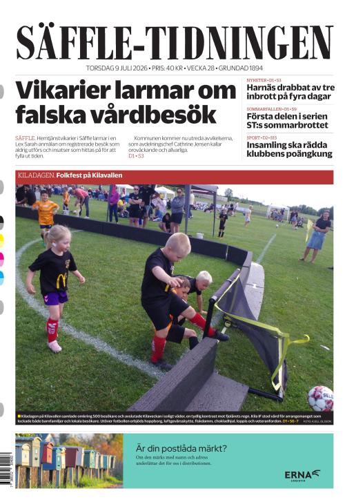 Säffle-Tidningen 9.7.2026