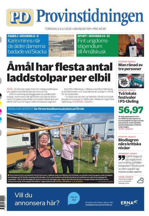 Provinstidningen Dalsland 9.7.2026