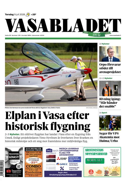 Vasabladet 9.7.2026