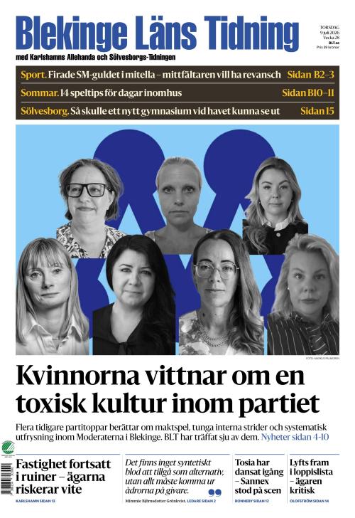 Blekinge Läns Tidning 9.7.2026