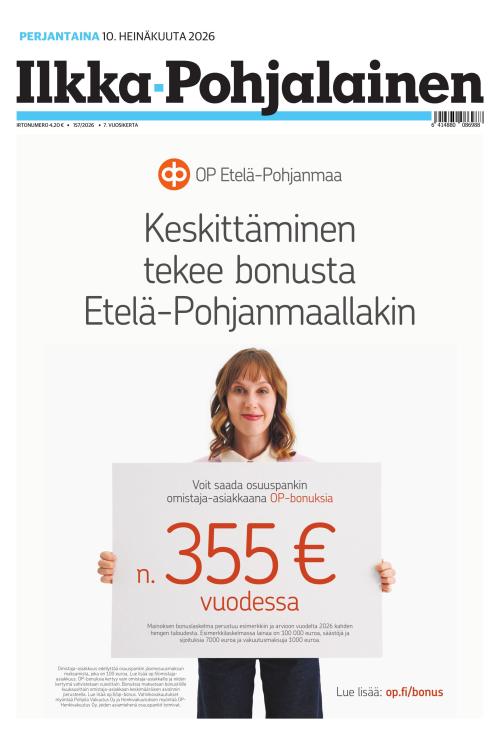 Ilkka-Pohjalainen 10.7.2026