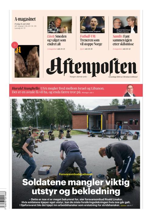Aftenposten 10.7.2026