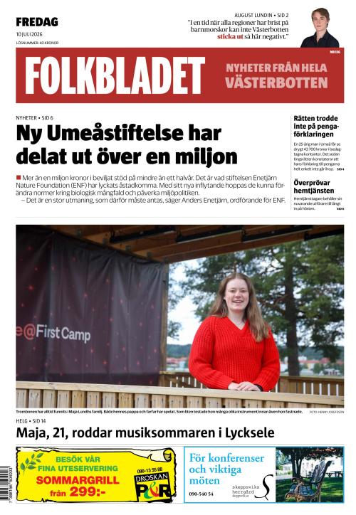 Folkbladet (Västerbotten) (SE) 10.7.2026