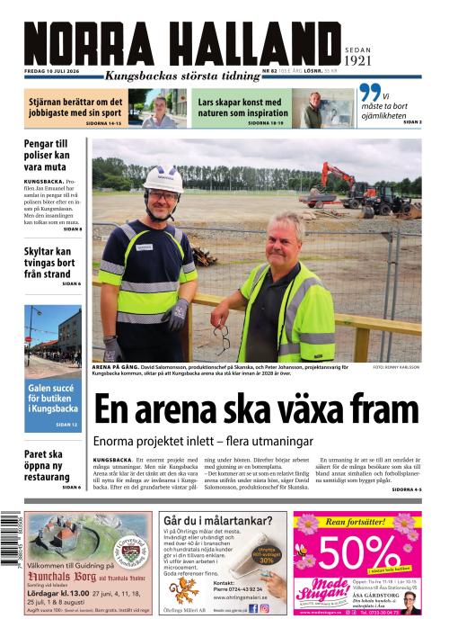 Norra Halland 10.7.2026