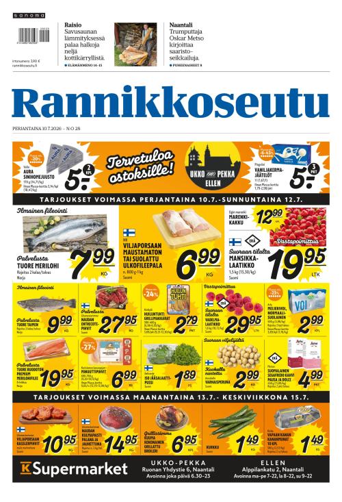 Rannikkoseutu 10.7.2026