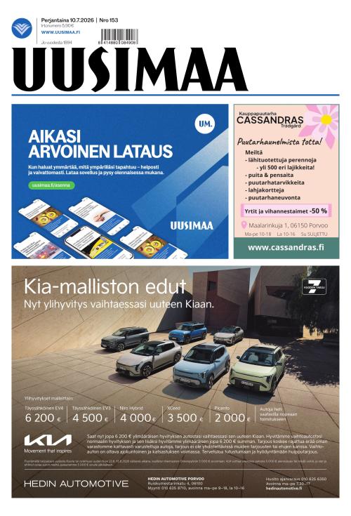 Uusimaa 10.7.2026