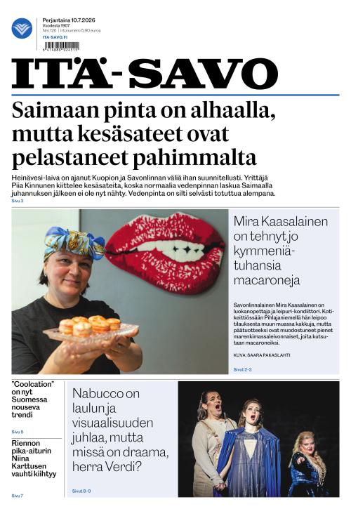 Itä-Savo 10.7.2026