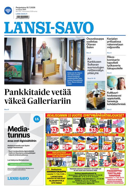 Länsi-Savo 10.7.2026