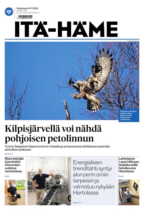 Itä-Häme 10.7.2026