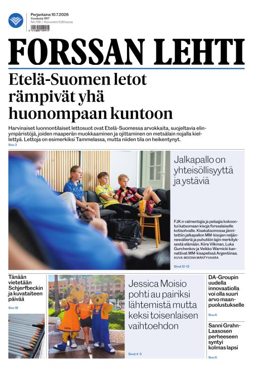 Forssan Lehti 10.7.2026