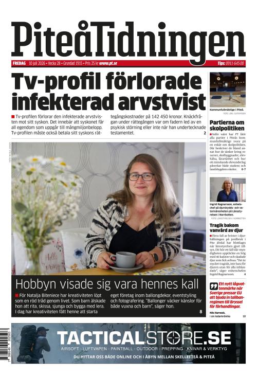 Piteå-Tidningen 10.7.2026
