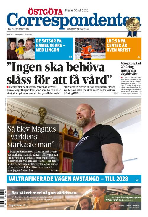 Östgöta Correspondenten 10.7.2026
