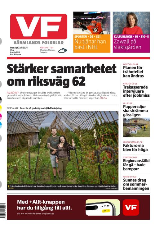 Värmlands Folkblad 10.7.2026