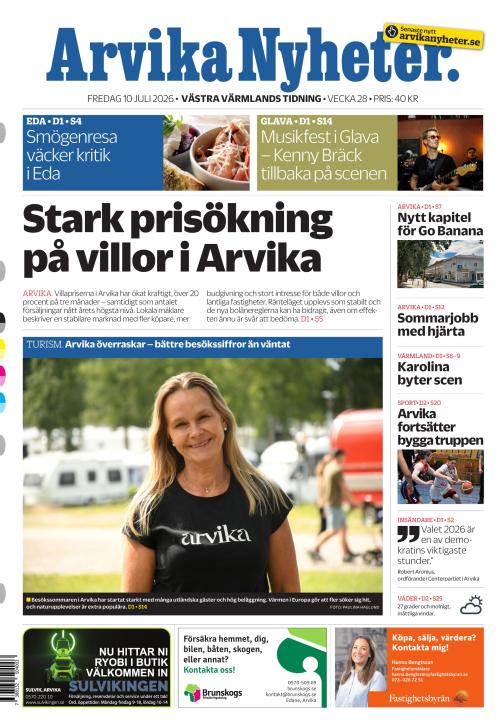 Arvika Nyheter 10.7.2026