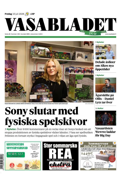 Vasabladet 10.7.2026