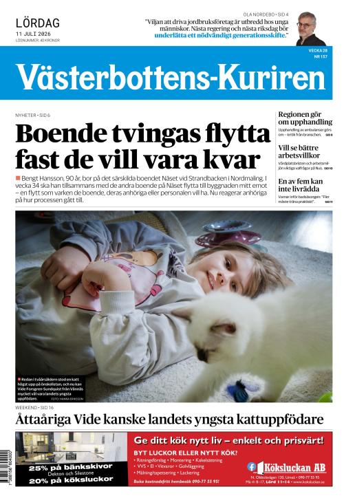 Västerbottens-Kuriren (SE) 11.7.2026