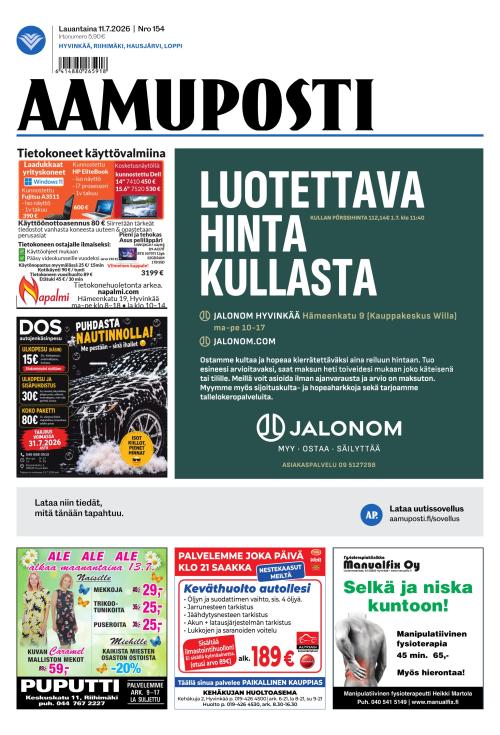 Aamuposti 11.7.2026