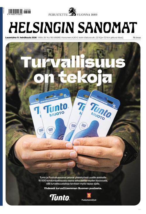 Helsingin Sanomat 11.7.2026