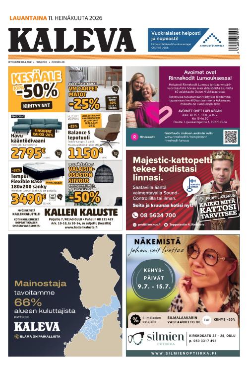 Kaleva 11.7.2026