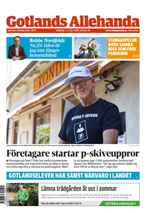 Gotlands Allehanda 11.7.2026