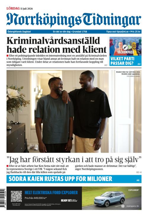 Norrköpings Tidningar 11.7.2026